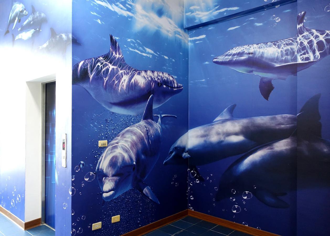 Dolphin Castle Bed and Breakfast Donggang Exteriör bild