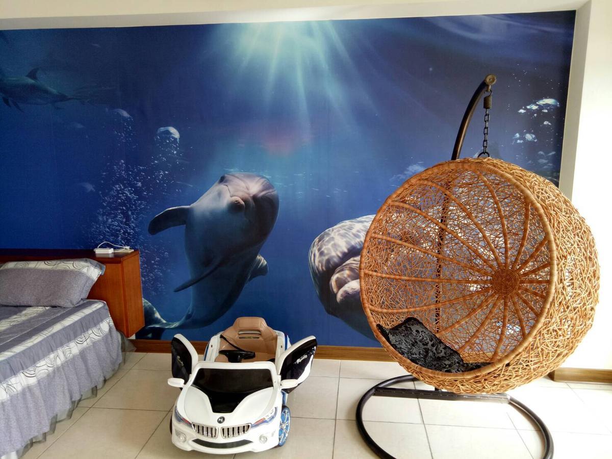 Dolphin Castle Bed and Breakfast Donggang Exteriör bild